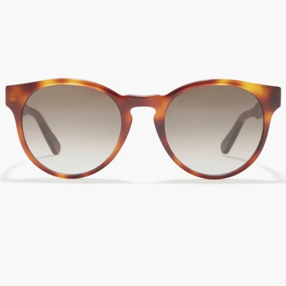 Ferragamo Tortoise 52mm Tea Cup Sunglasses - Picture 1 of 3